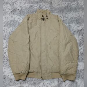 Izod Men's Tan Puffer Jacket